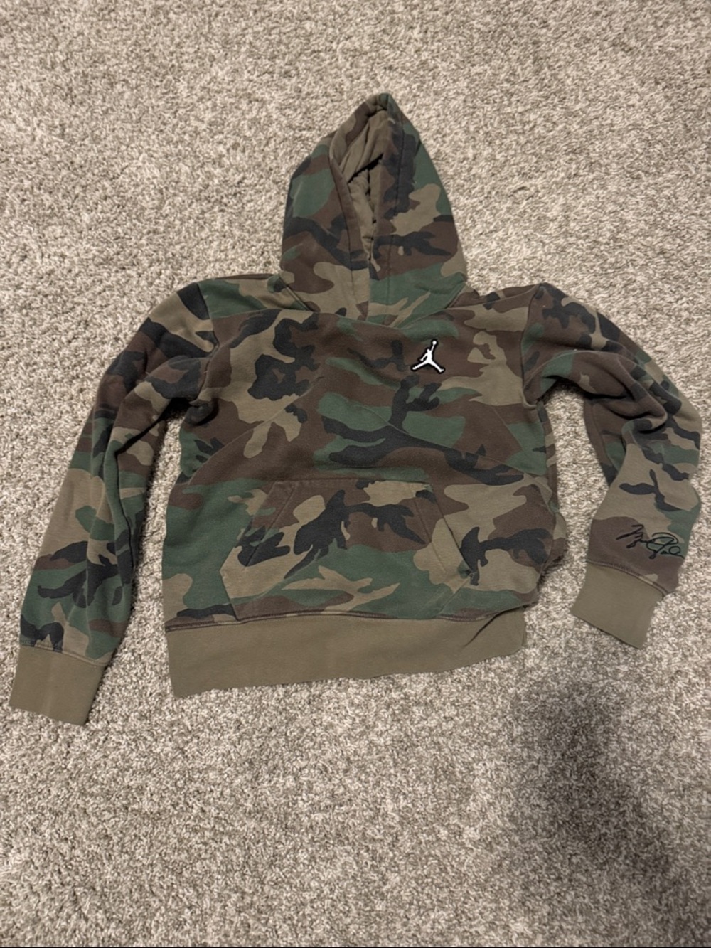 Jordan Camo Hooded Pullover